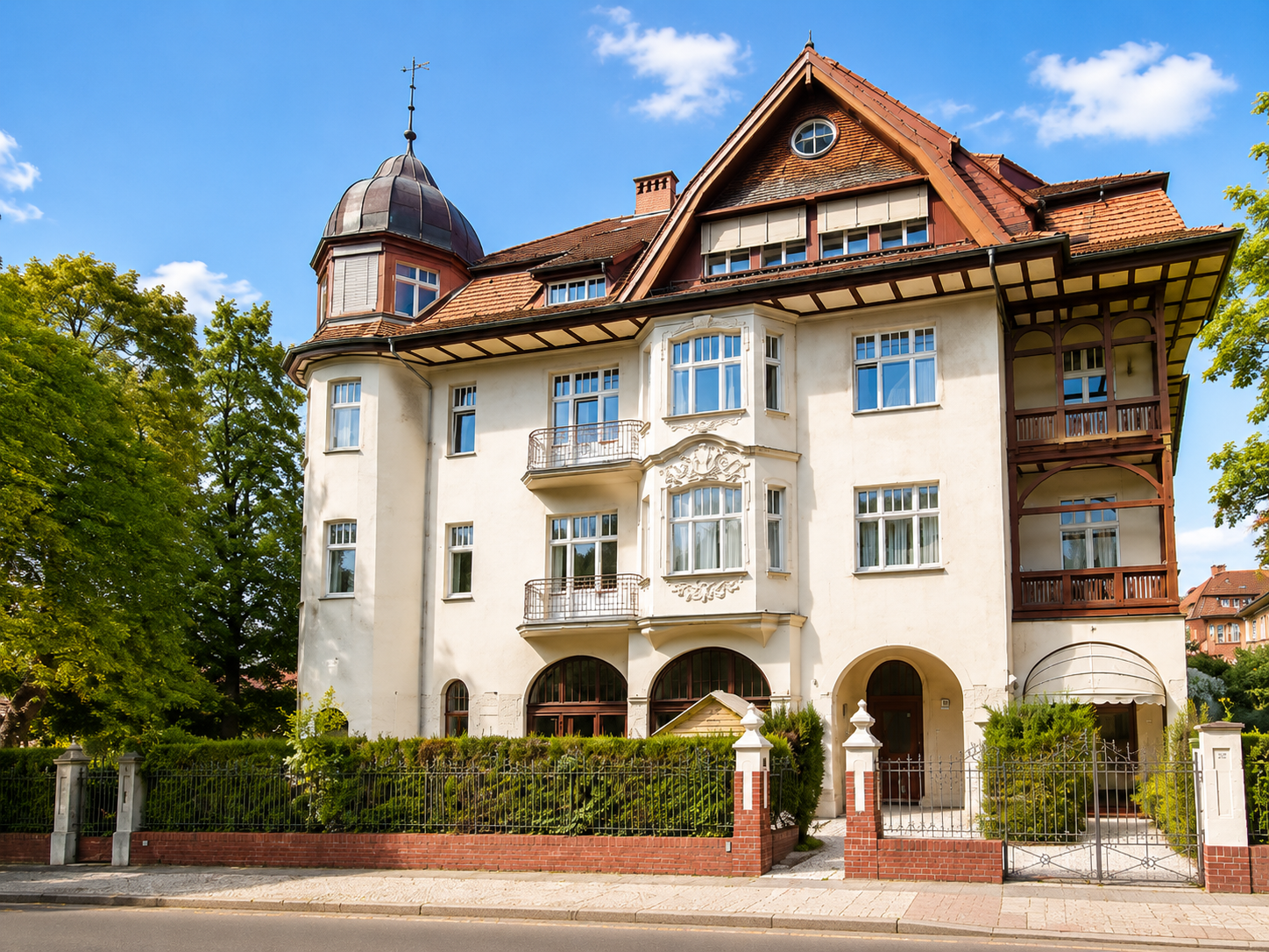 Mehrfamilienhaus in Berlin-Zehlendorf als Beispiel für die Bewertung eines Zinshauses
